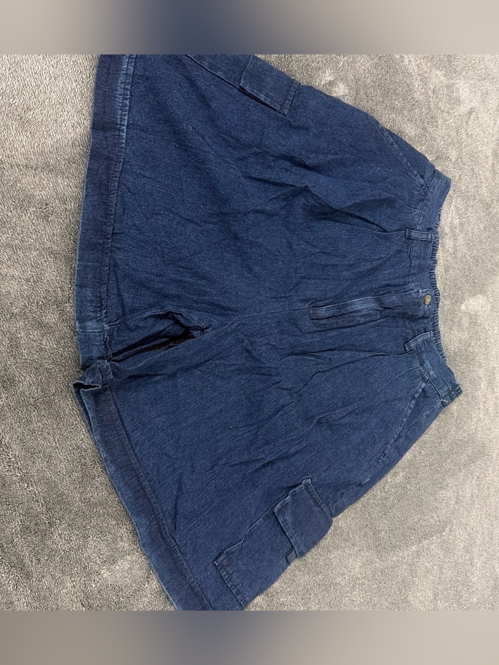 Vintage Kathy Ireland Women’s High Waist Denim Shorts, Ladies, Size 14 New NOS